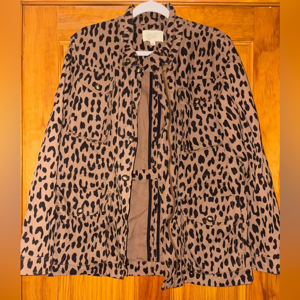 Rachel Roy Leopard Print Women's Jacket